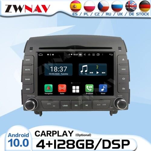 128G 2 Din Android Radio Receiver For HYUNDAI SONATA NF YU XIAN 2004 2005 2006 2007 2008 Audio Stereo Video Player GPS Head Unit