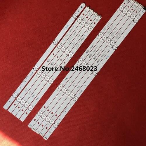 New 5set=40 PCS LED backlight strip for LG 49UH610A 49UH6100 49LF5100 49UH6030 49UF640V 49UF6407 49UF640 49LF510V