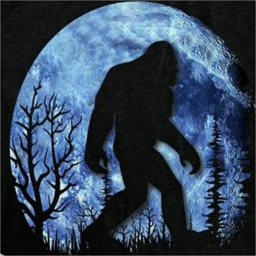 5d diy diamond painting gorilla picture sticker full square / round canvas embroidery landscape diamond mosaic 3d diamond art