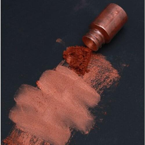 6 Color Metal Tones Mica Pearl Powder Pigment Kit Cosmetic Grade Metallic Dye