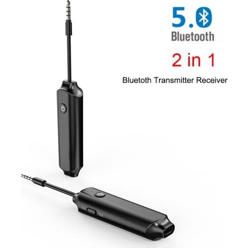 Wireless Bluetooth Audio Adapter Dongle For Car TV Speaker 3.5mm Jack Aux Bluetooth 5.0 Receiver Speaker Audio Music Transmitter