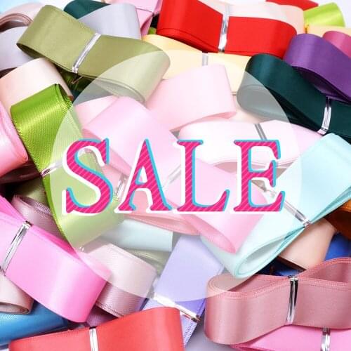 Cheap big sale 20 solid colors double side satin ribbon mix 20 yard,can not choose