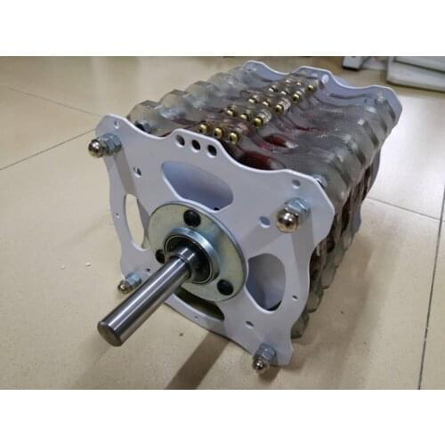 This Is a Customized Product, Please Inquire before Buying. High-efficiency Multilayer Superimposed Disc-type Ironless Generator