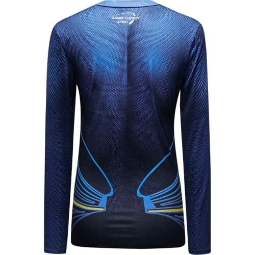 Factory Hot Sale Female Compression Women Long Sleeve Tshirt 3D Comicis Funny Women Tights