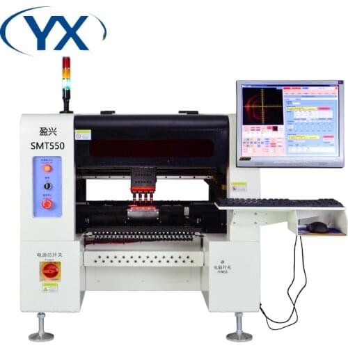 HOT SALE! 4 Heads SMT550 LED Smt Assembly Machine SMD Soldering Machine With TBI ball screw+TBI Linear Guide rail