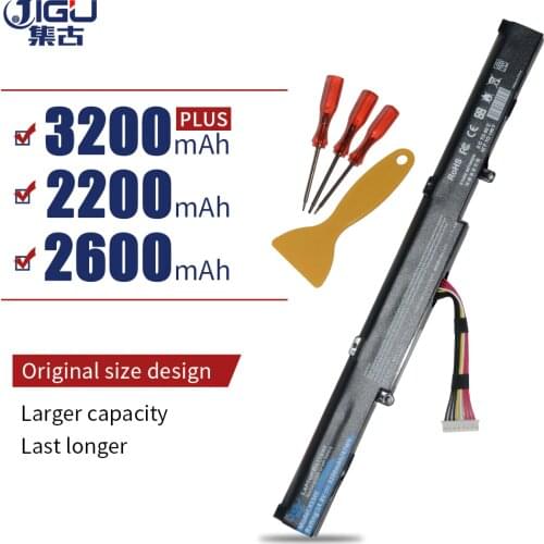 JIGU New Laptop Battery A41-X550E For ASUS X450 X450E X450J X450JF X751L A450J A450JF A450E F450E 4CELLS