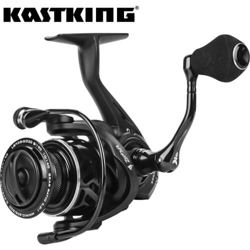 KastKing Zephyr Light Weight Spinning Fishing Ree Graphite Body Aluminum Spool And Handle Freshwater Or Saltwater Fishing Coil