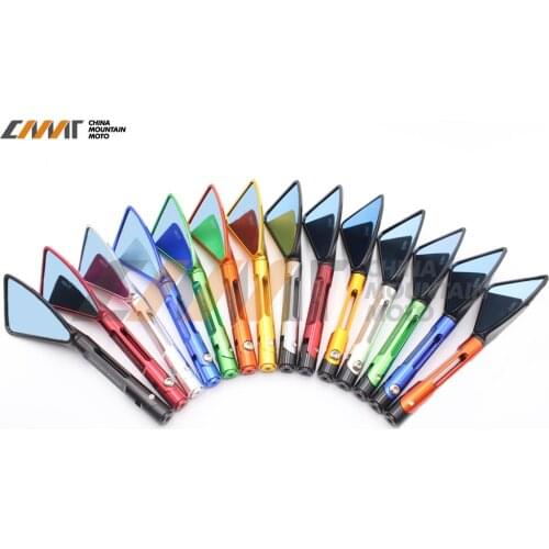 MOTO rearview mirror aluminum CNC case for YAMAHA HONDA KAWASAKI SUZUKI DUCATI BMW Aprilia and universal street motorcycle