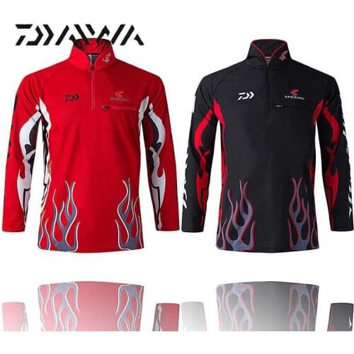 2022 Clothing Men Fishing Shirt Camping Quick-Dry Breathable Long Sleeve Tops Outdoor Sun Protection Fire Fishing Jacket