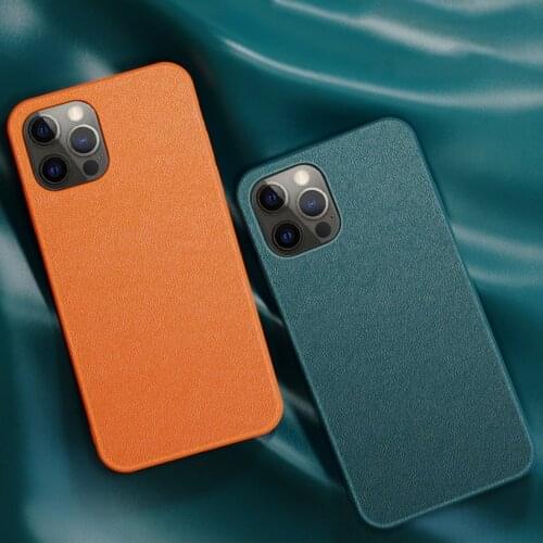 Soft Leather Case For iPhone 12 Pro 11 Pro Max Silicone Matte Cover For iPhone XR XS MAX funda for iPhone 7 8 Plus SE 2020