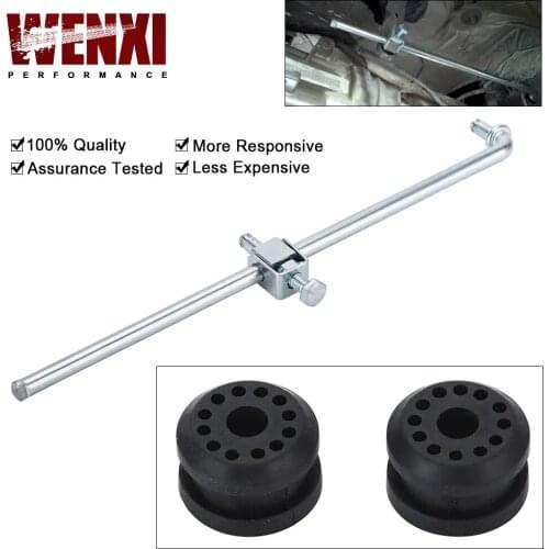 4x4 Transfer Case Shifter Control Linkage & Grommet Bushings For Dodge Ram 2002-2005 52105555AA 68078974AA WX-PDG04