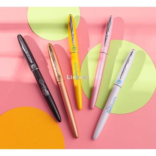 Picasso Pimio Youth series 606 Fountain Pen, Smooth Elegant Writing, Classic Design,Gift Box Set , Students Gift Office Supplies