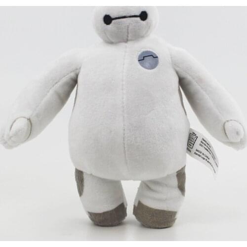 18 Cm Disney Baymax Plush Toys Model Cartoon Anime Figure Big Hero 6 Stuffed Dolls Kids Birthday Gifts