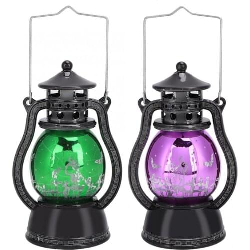 Light Portable Lamp for Home Decoration Ornament Hanging Lantern Ball Party Festival Lantern Decor Innovative Shape Halloween