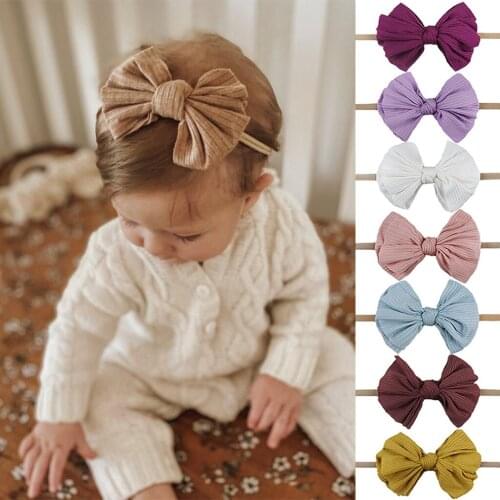 Baby Girl Headbands Haarbandjes Baby Meisje Bandeau Fille Enfant Haar Accessories Big Bow