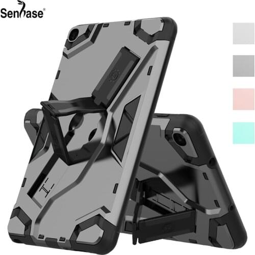 Shockproof Armor TPU+PC Portable Hand Strap Stand Tablet Cover For Samsung Galaxy Tab A 8.0 inch S Pen 2019 SM-P200 SM-P205 Case