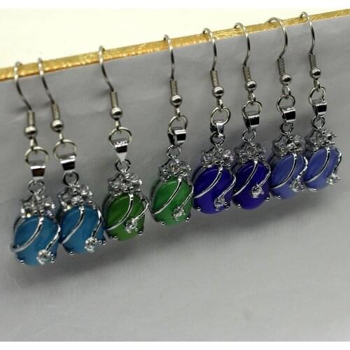 Cat yey Earrings Drops New Fashion Long Drop Earrings Sample Jewelry for Girls Women Gift Free Shippin