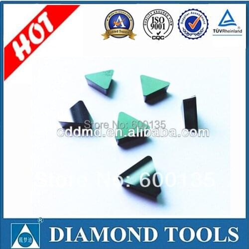 Triangle PCD insert full face PCD inserts TPGN 110308