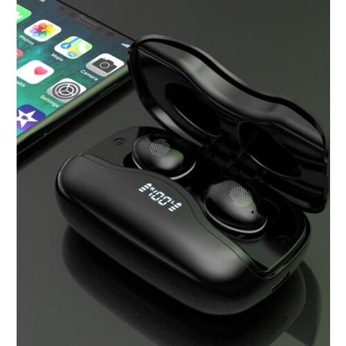 W16 TWS Bluetooth V5.0 Wireless In-Ear Headset Earphone with Microphone HiFi