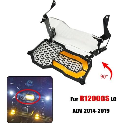 R1200GS Headlight Protector Grille Guard Cover For BMW R 1200 GS LC Adventure R1200 GS ADV 2014-2019 2017 2018 2019 Motorcycle