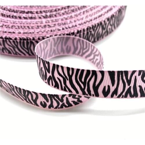 5Yards 15mm Grosgrain Ribbon Leopard Pattern For Christmas Wedding Decoration DIY Sewing Handmand Craft Accessories #11