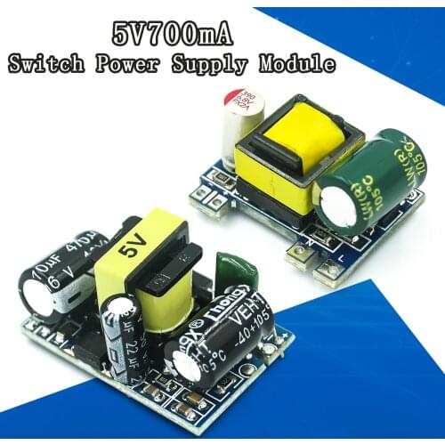 AC-DC 5V 700mA 3.5W Precision Buck Converter AC 220V to 5V DC step down Transformer power supply module