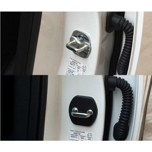 ACCESSORIES FIT FOR NISSAN QASHQAI J11 2014 2015 2016 DOOR LOCK COVER CATCH BUCKLE ARM CHECK CAP PROTECTIVE CASE ANTI RUST