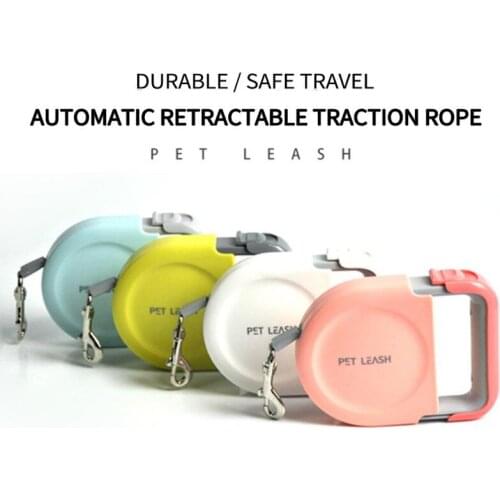 Automatic Retractable Dog Leash For Large Dog Extending Puppy Small Pet Dog Durable Traction Rope Lead Belt