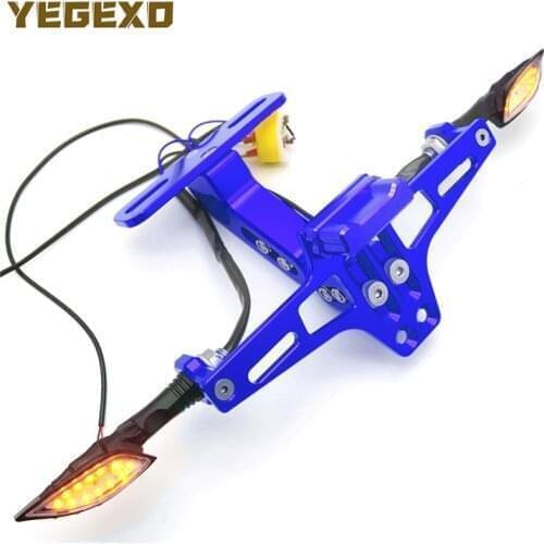 License Plate Holder Motorcycle Accessories For HYOSUNG gt250r gt650r gv250 gt250 gt650 125 gt aquila VICTORY hammer S kingpin