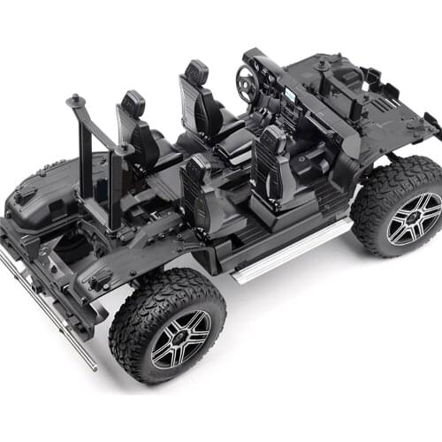 Car Interior Decoration Simulation Central Cab Console Seat Kit for 1/10 TRAXXAS TRX6 G63 TRX4 G500 RC Car Accessories Toy