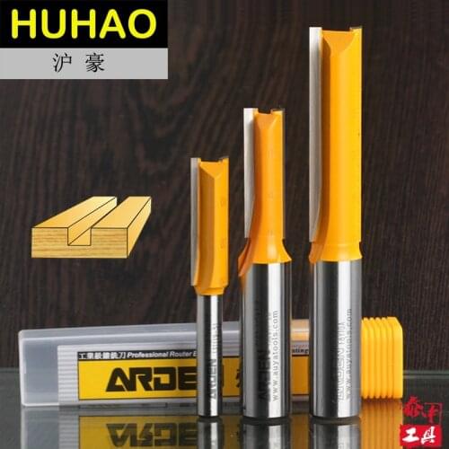 Double Flute Straight Router Bit - 1/4*1/4 - 1/4" Shank - Arden A0102014