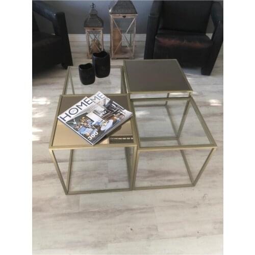 Modern Cleavable Medium Tripod 4'lü coffe table