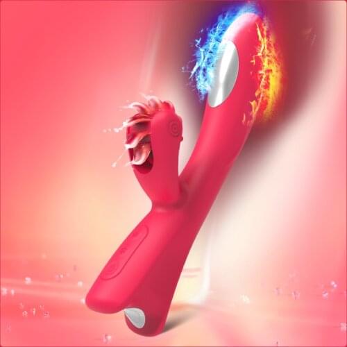 Adult Ice And Fire Vibrator Female Hand Held Dildo G Spot Clitoris Stimulator Sex Machines Toys For Women Vagina Masturbation