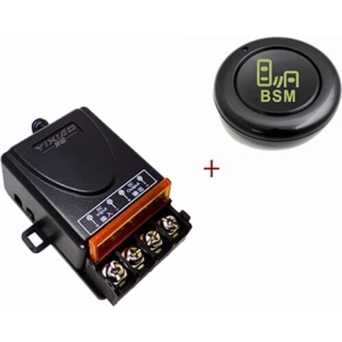 1PC DC 12V 30A BSM DRL ESP LED Electronic Dog 4 Channel Switch Wireless Remote Control Switch For Automotive