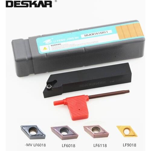 1PC DESKAR SDJCR/L1212H07 SDFCR/L1212H07 SDQCR/L1212H07 SDNCN1212H07 SDJCR1212H11 Toolholder Sets Lathe Cutter +DCMT Blades