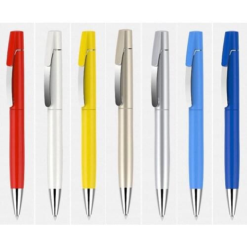 1 Pcs Metal Ballpoint Pen Fashion Creative High quality for Writing Stationery Office & School office Pen Ballpen ink Black