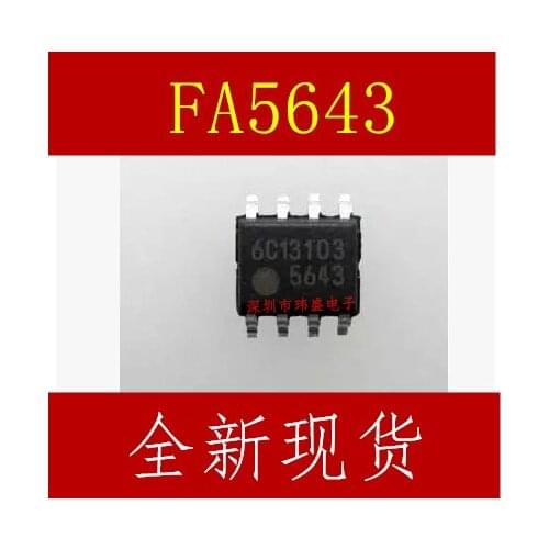 10pcs 5643 FA5643 FA5643N FA5643A SOP-8