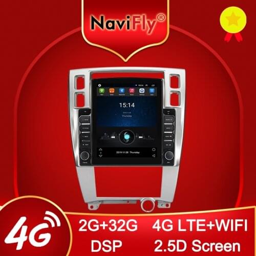 Tesla Style Android For Hyundai Tucson 2006-2014 DSP Car Video Multimedia Auto Radio Player GPS 2.5D 4G LTE WIFI Navigation
