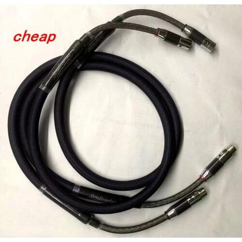 Free Shipping Hi-End WooDoo Stradivarius XLR Interconnect kabel Audio