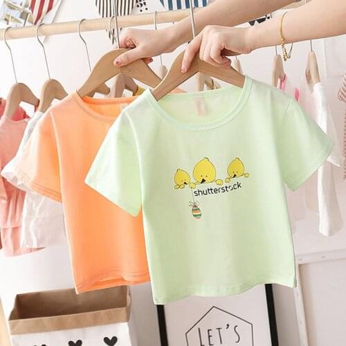 Футболки с коротким рукавом для девочек BONJEAN China At AliExpress