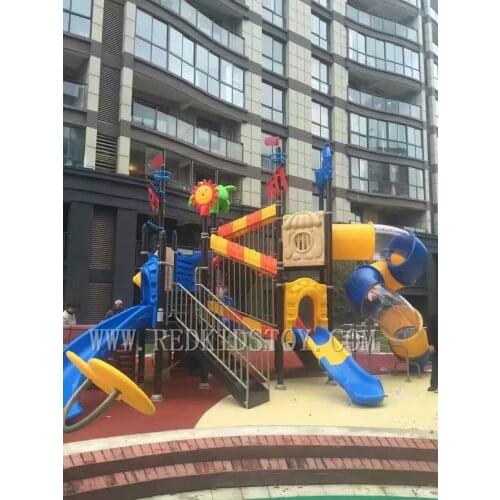 Exported to Saudi Arabia TUV Approved Nontoxic Children Playground HZ15a-125a