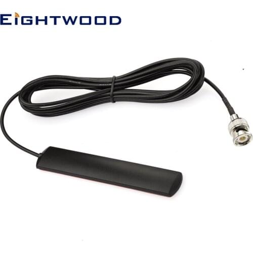 Eightwood Vehicle Ham / Amateur BNC Male Patch Antenna Aerial 3 m Cable for Uniden Bearcat Whistler Shack Radio Mobile Scanner
