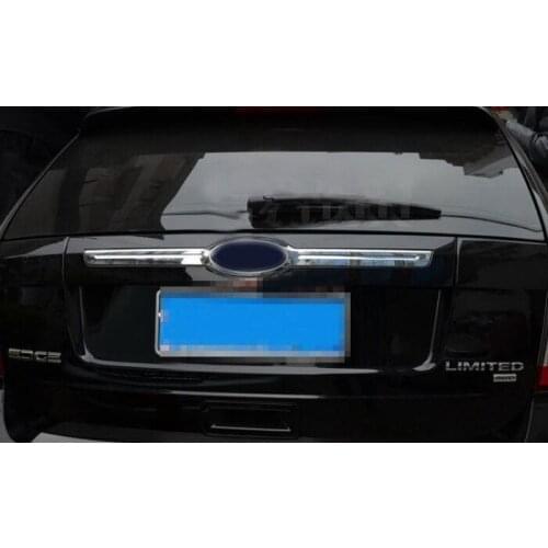 Chrome Finish Rear Hatch Tailgate Cover Bezel Trim For Ford Edge 2007-2013