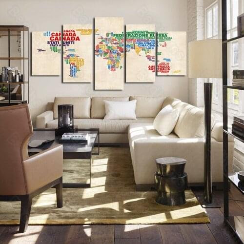 American Style Alphabet Painting Posters Nordic Style Wall Art Canvas Prints Modern Living Room Decoration Paintings