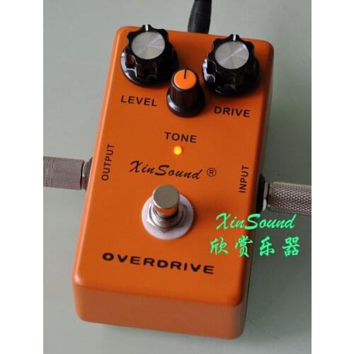 Classic Analog Super Overdrive quality built true bypass OD-18 XinSound Pro
