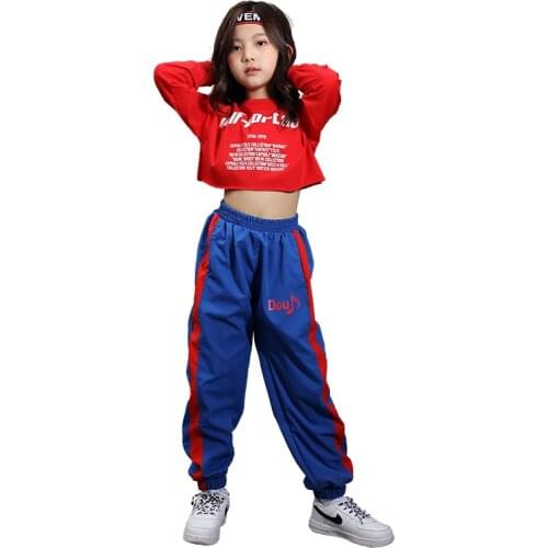 Teenager Boy Girl Hip Hop Clothes Set Long Sleeve Tshirt Pants Clothing Set 4 5 7 9 11 13 15 17 Year Old Kids Hip Hop Streetwear