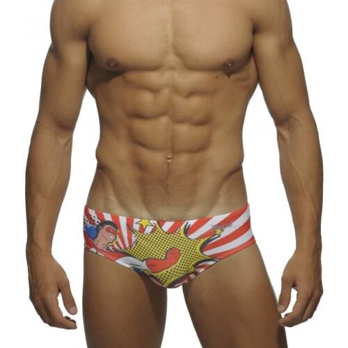 Low Waist Bathing Suit 2021 Printing Swimwear Men Quick Drying Mens Swimsuit Fashion Briefs Sexy Summer Men Swimwear Shorts