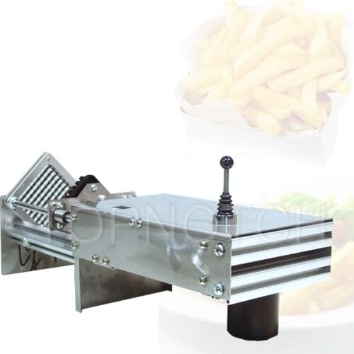Potato Chips Making Machine Stainless Steel French Fry Potato Cutter Slicer Chipper Cucumber Slice Maker