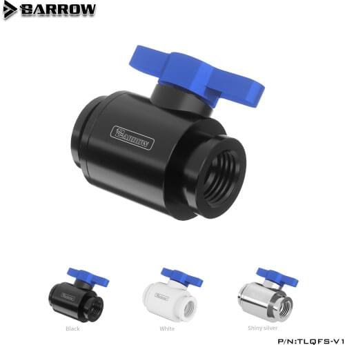 Barrow TLQFS-V1 MINI Double Female Thread Ball Valve Blue Lever