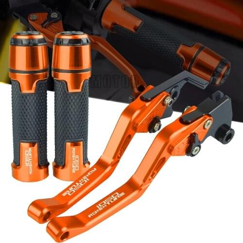 Motorcycle CNC Brake Clutch Levers Handlebar knobs Handle Hand Grips FOR 1050ADVENTURE 1050 ADVENTURE ADV 1050ADV 2015 2016